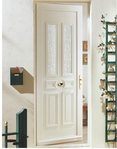 vente et installation portes d'entrée PVC Lens