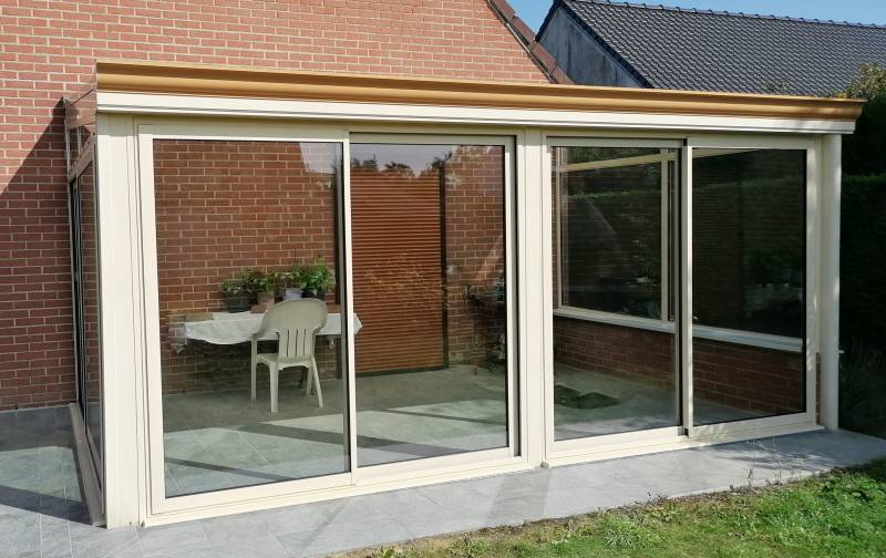 Transformation pergola en véranda Lens