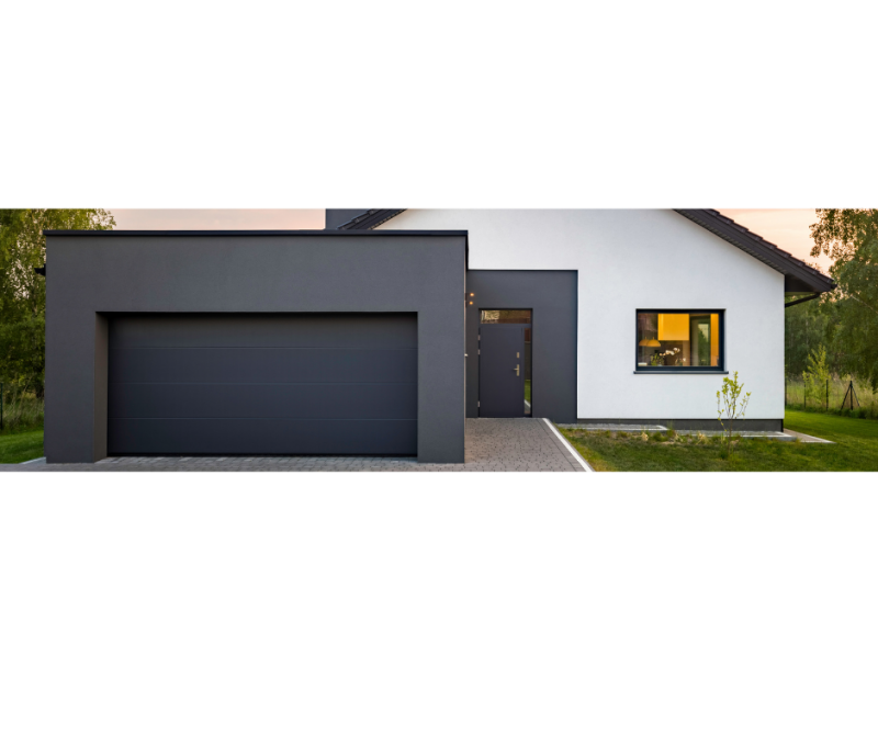 Installation d'une porte de garage sectionnelle à Lens